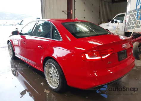 2015 Audi A4 2.0T Premium from USA, damaged, VIN WAUBFAFL0FN029618